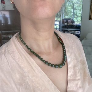 GENUINE COLOMBIAN EMERALDS NECKLACE